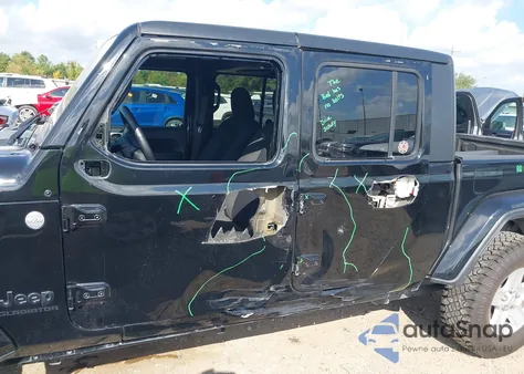 2021 Jeep Gladiator Sport S 4X4 из США, поврежденный, VIN 1C6JJTAG1ML516376